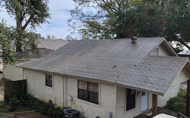 Curbside Gallery @ Gray Roof Shingles Powerwashing - after
