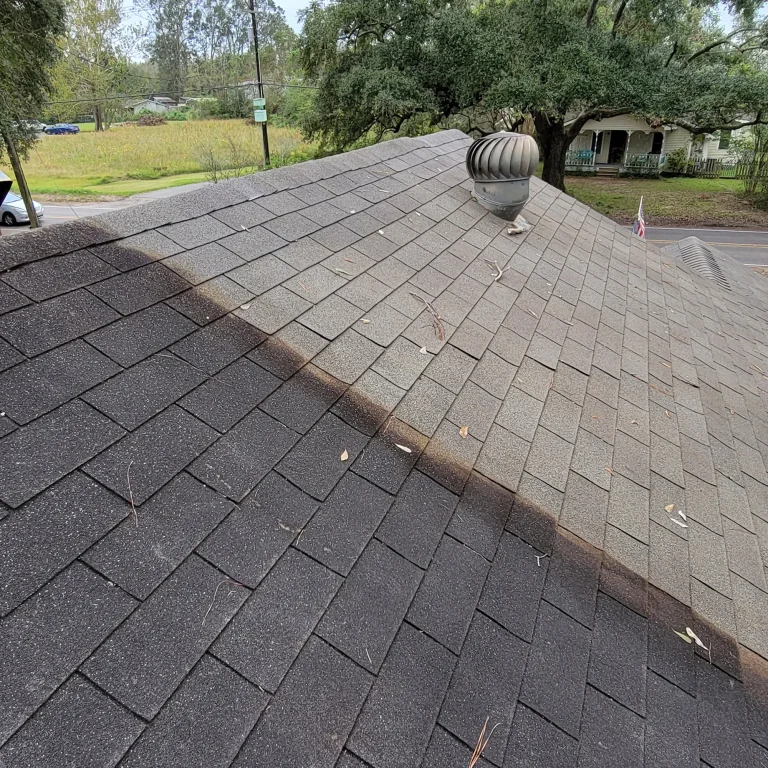 curbside - Gray Roof Shingles Powerwashing - featured